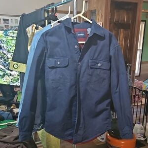 Puritan Men's Navy Shirt Jacket
